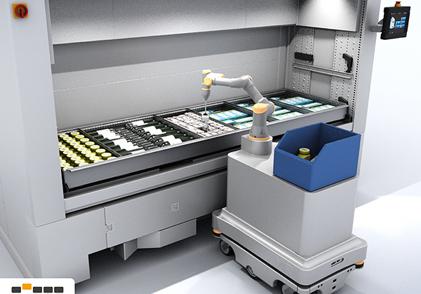 MiR and Modula Bring Autonomous Storage, Picking, and Material Handling System to U.S. Warehouses