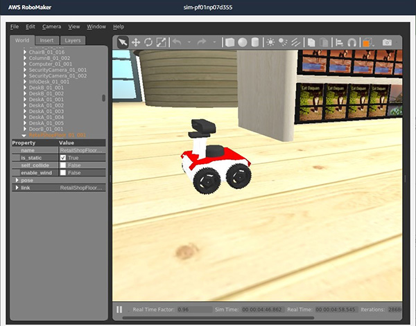 AWS RoboMaker Support for ROS 2 Foxy Fitzroy Includes Navigation2