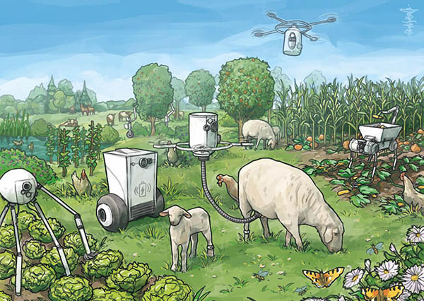 Farm Robots Could Lead to a Utopian—or Dystopian—Future, Argues Researcher