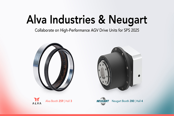 Alva Industries, Neugart showcase integrated AGV drive units at SPS 2025