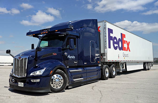 Aurora and FedEx Expand Autonomous Trucking Pilot in Texas Ahead of Schedule