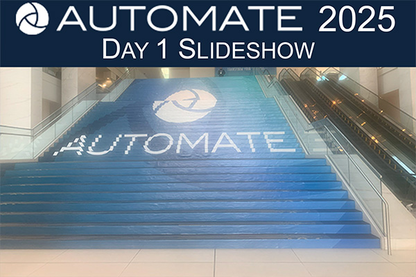 Automate 2025: Robot arms, sensors, cameras, components and more from day one in Detroit