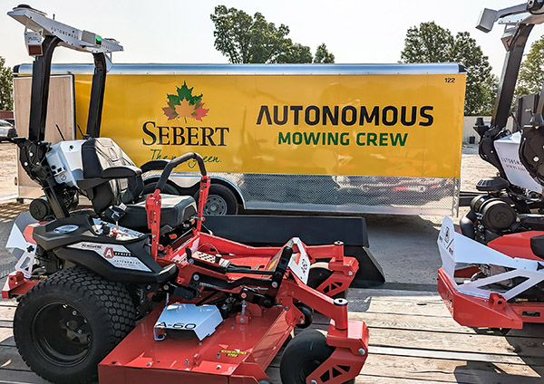 Sebert Landscape Deploys Its First RC Mowers Autonomous Mowing Robots of the Season