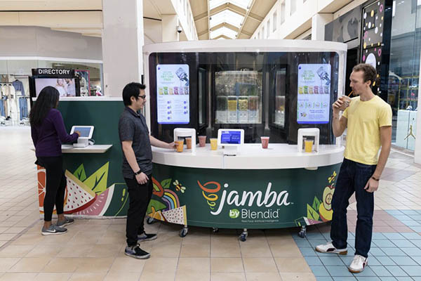 Select Love’s Travel Stops to Add Jamba by Blendid Robotic Smoothie Kiosks