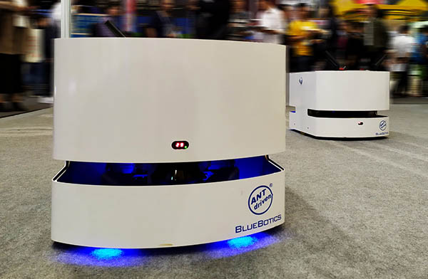 BlueBotics to Show Autonomous Navigation Technology at MODEX 2022