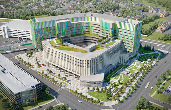 TK Elevator Installs Elevators With Robotic, Remote Capabilities at New Calgary Cancer Centre