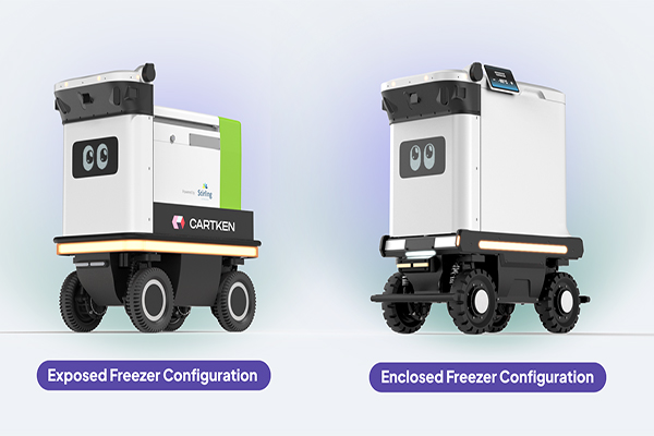 Cartken, Stirling Ultracold partner for autonomous ultra-low temperature material transport