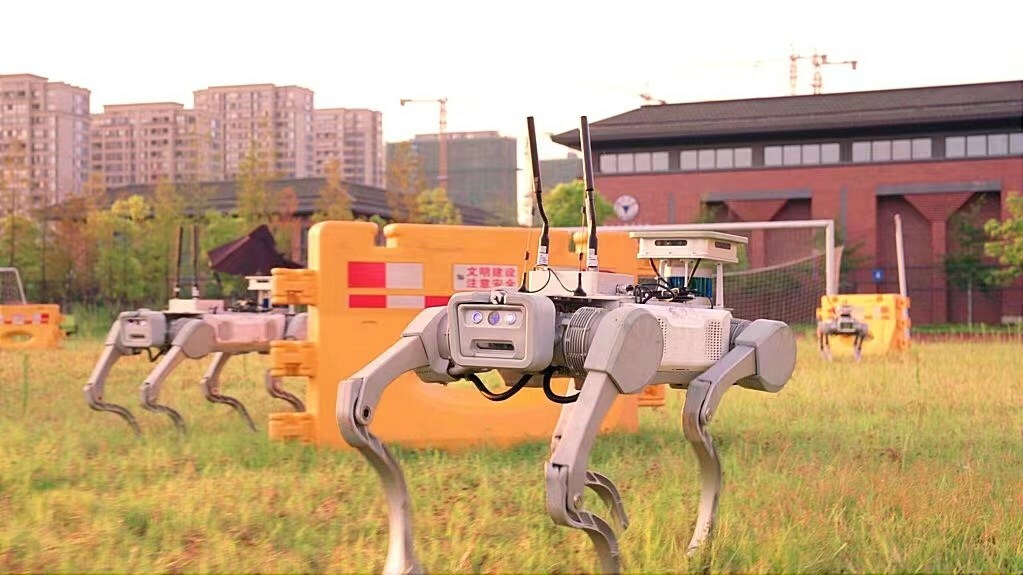 DEEP Robotics Legged Robots Successfully  Complete Simulated Emergency Demos
