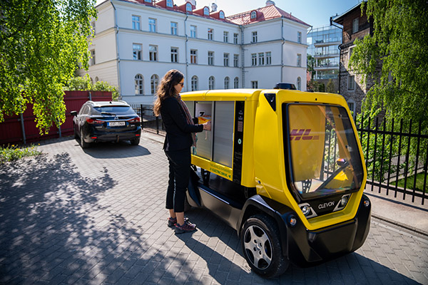 Clevon Delivers Close to 1,500 Packages for DHL Express Estonia