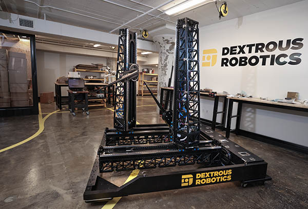 Dextrous Robotics Introduces DX-1 System for Speedy Unloading of Shipping Containers