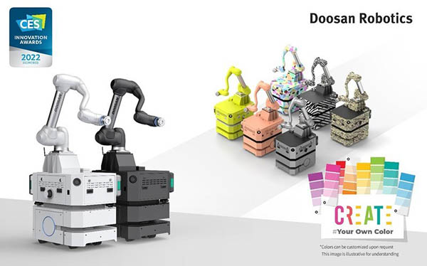 Doosan Robotics Named a CES 2022 Innovation Award Honoree for Camera Robot System