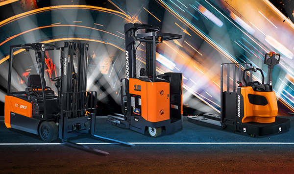 Doosan Industrial Vehicle Partners With Kollmorgen for Automated Forklifts