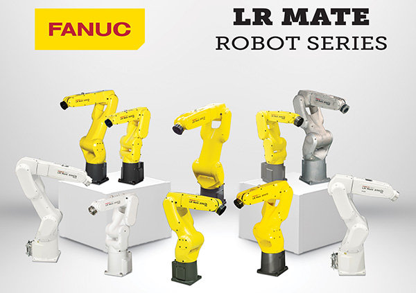 FANUC America Adds 10 Model Variations to LR Mate Tabletop Robot Series