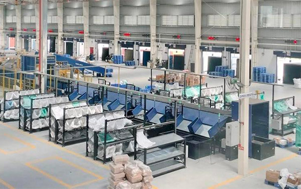 DTDC Express Deploys Falcon Autotech Parcel Sortation System