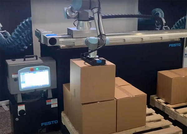 Festo Introduces Four Axis UR+ Certified Cobot System