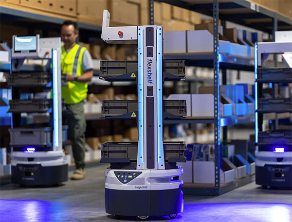 Barcodes Group Adds Integration Software to Autonomous Mobile Robot Platform