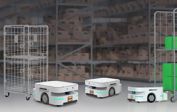 ForwardX Robotics Releases Flex 60-T Mobile Robot for Cage Trolley Docking and Towing