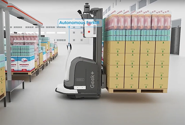 Geek+ and WSR Solutions Launch System for Mixed Case Palletizing