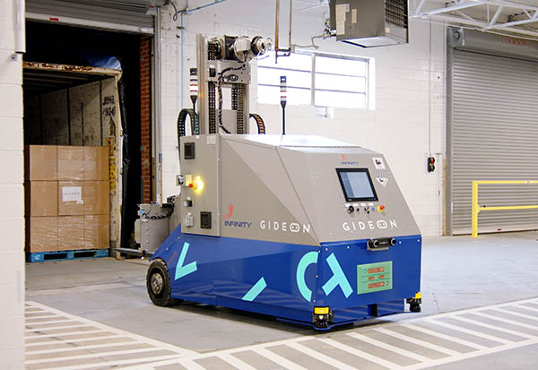 Gideon Launches Trey Autonomous Forklift for Trailer Loading and Unloading