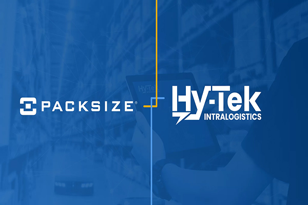 Hy-Tek Intralogistics, Packsize partner for innovative SMART packaging for automated warehouses