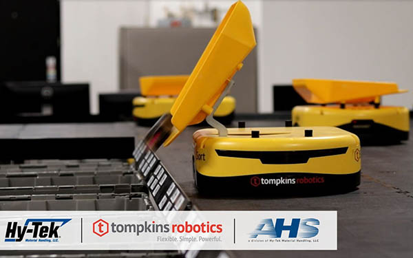 AHS and Hy-Tek Partner With Tompkins Robotics to Expand Automated Material Handling