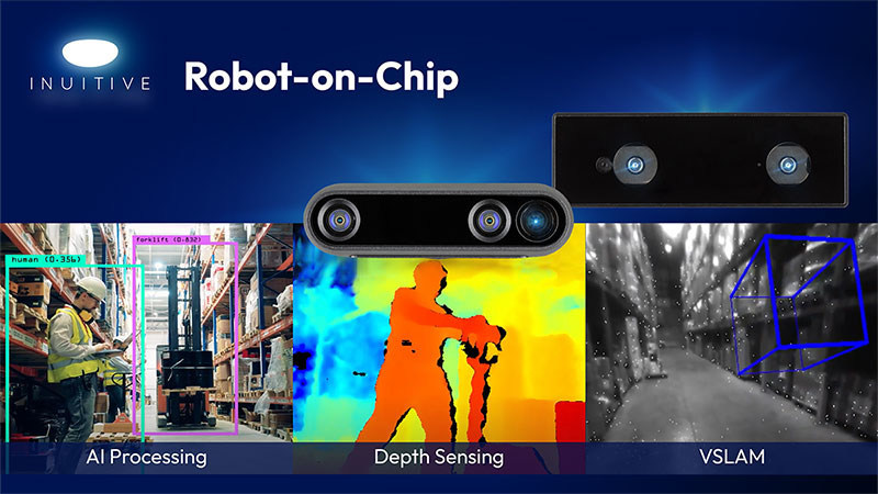 Inuitive Announces New Sensor Modules Designed for Robotic Systems and Drones