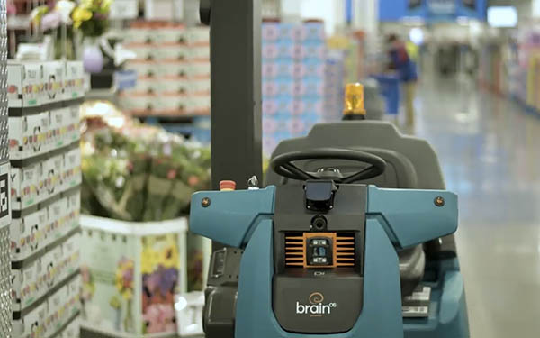 Sam’s Club to Deploy Brain Corp, Tennant Inventory Scan Accessory for Robot Floor Scrubbers