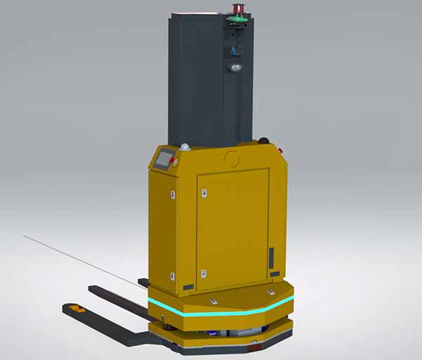 Kivnon to Show Forklift Pallet Stacker AGV at ProMAT 2023