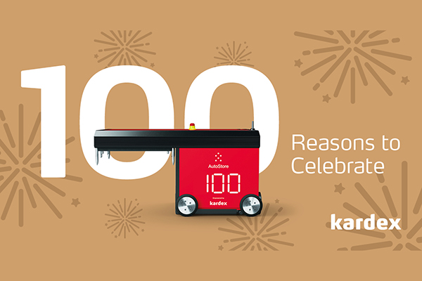 Kardex announces 100th AutoStore installation in less than five years