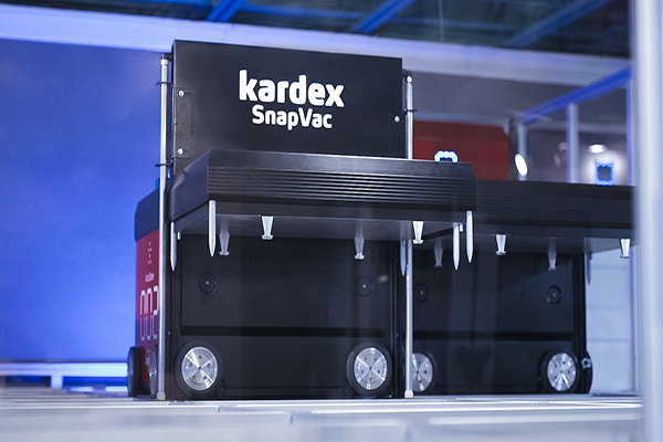 Kardex introduces SnapVac automated cleaning robot for AutoStore Red Line systems