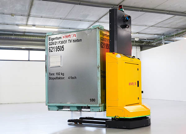 Kivnon Brings K55 Pallet Stacking Robot to Logistics and Automation 2022