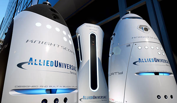 Allied Universal Starts Selling Knightscope Autonomous Security Robots