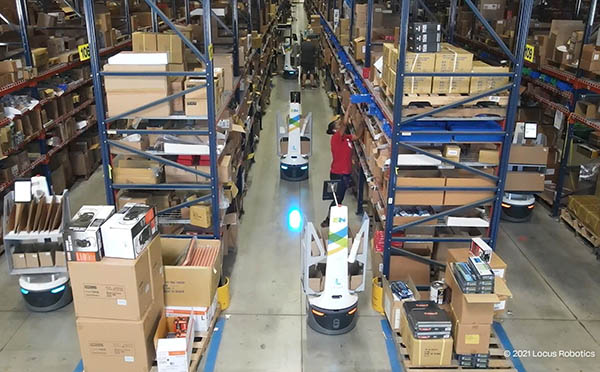 How Autonomous Mobile Robots Can Solve Global E-Commerce Fulfillment Problems