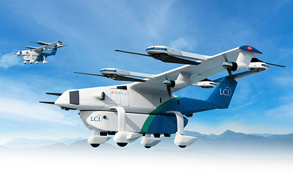 LCI Commits to Order Up to 40 Chaparral Autonomous VTOL Aircraft from Elroy Air