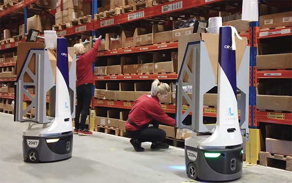 Plus One Robotics AI-Driven Arms to Collaborate With Locus Mobile Robots for Automated Picking