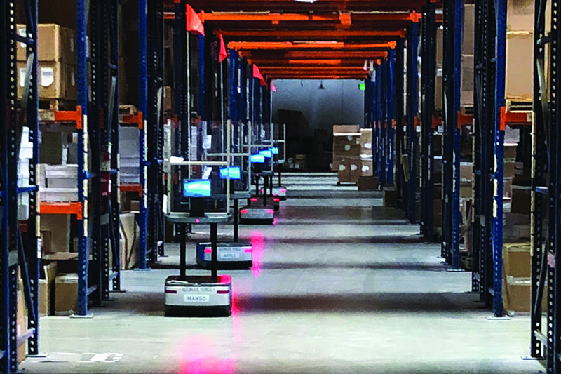 How mobile robots boost productivity