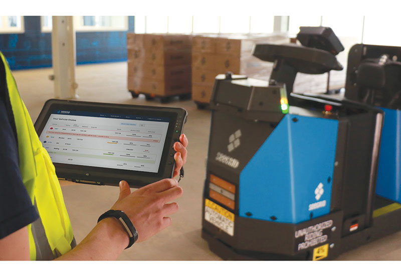 Maintaining robotic lift trucks