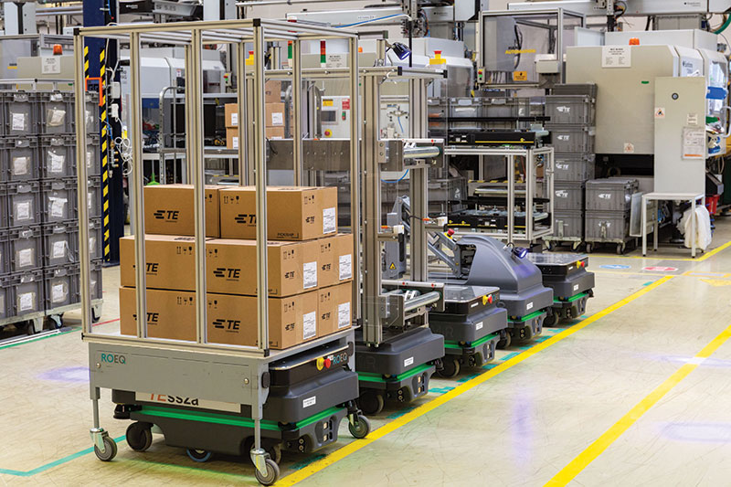 TE Connectivity Tops Off AMR Fleet Performance