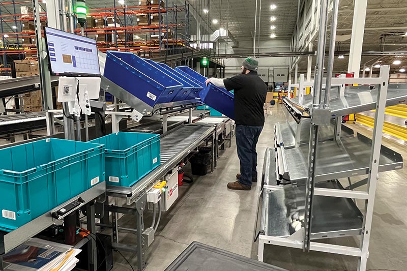 Lane Automotive automates pick and pack