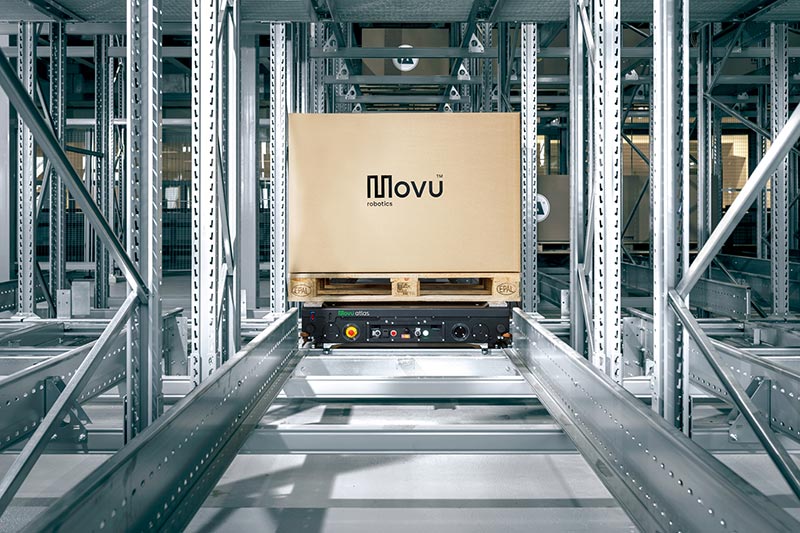 Westhof BIO revolutionises vegetable freezing with Movu atlas pallet shuttles