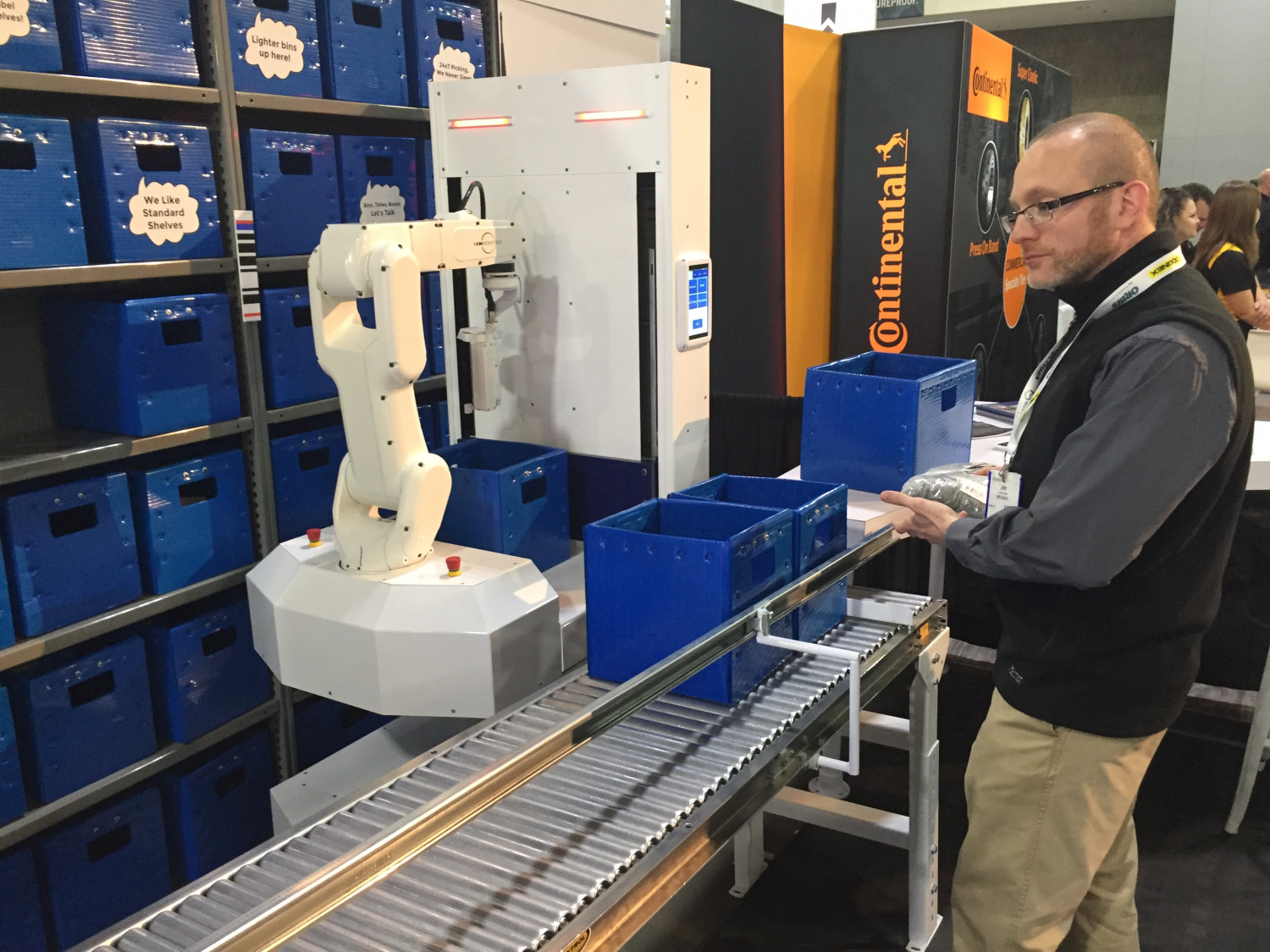 IAM Robotics launches a flexible warehouse AS/RS with bin handling