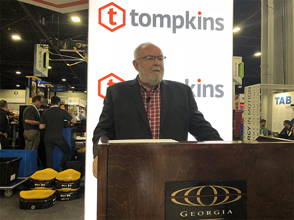 Host of services, technologies showcased at Tompkins International