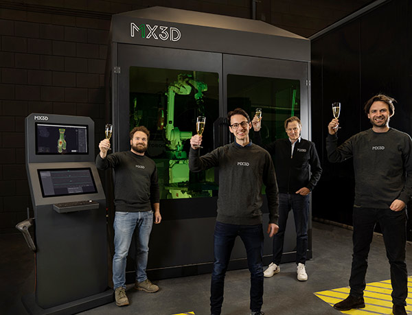 MX3D Raises $2.7M to Launch M1 Metal Additive Manufacturing System