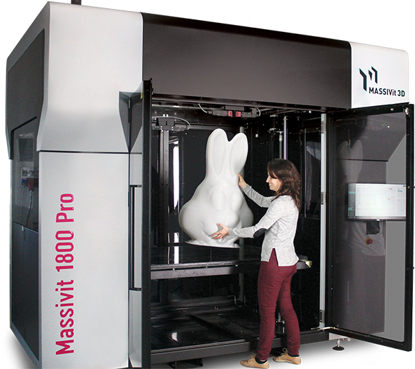 Massivit 3D Launches New Versatile Massivit 1800 Pro 3D Printing Solution in the U.S.