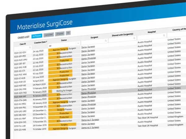 Materialise Software Launches for Personalized Medical Devices