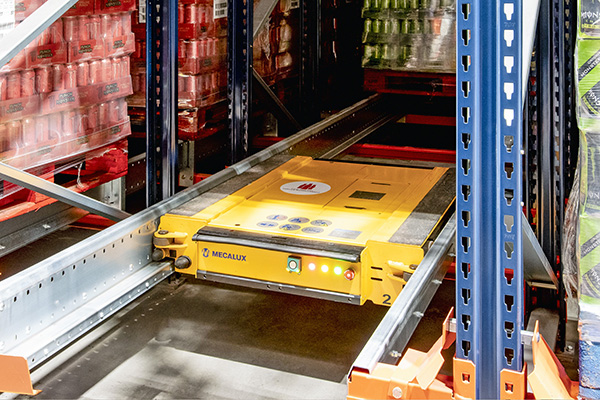 Coca-Cola HBC deploys Mecalux Pallet Shuttle technology for beverage storage