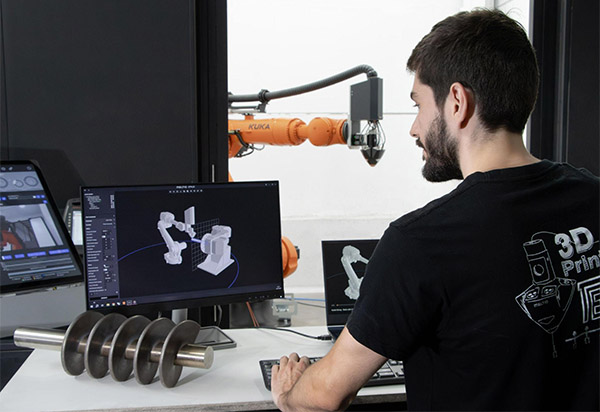 Meltio Software Enables Robot Arms to Accurately Create 3D Printed Metal Designs