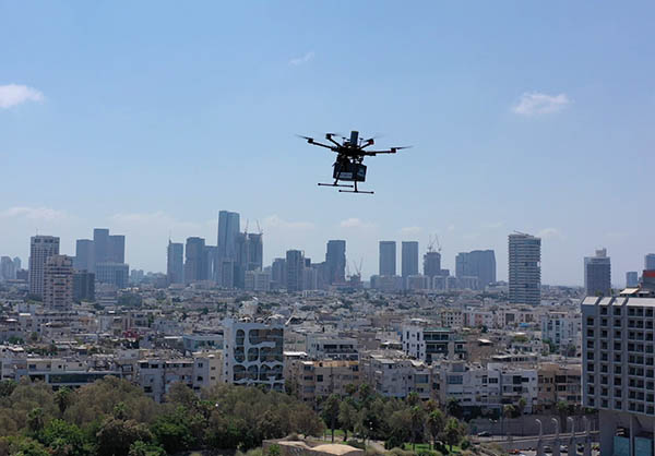 Nespresso Pilots Drone Deliveries in Israel With Airwayz, SkylinX, and FlytechIL