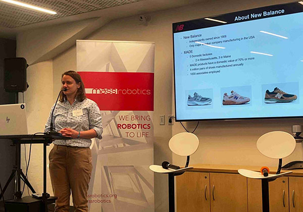 New Balance Engineer Shares Details of Company’s New Robotics Group at MassRobotics Event in Boston