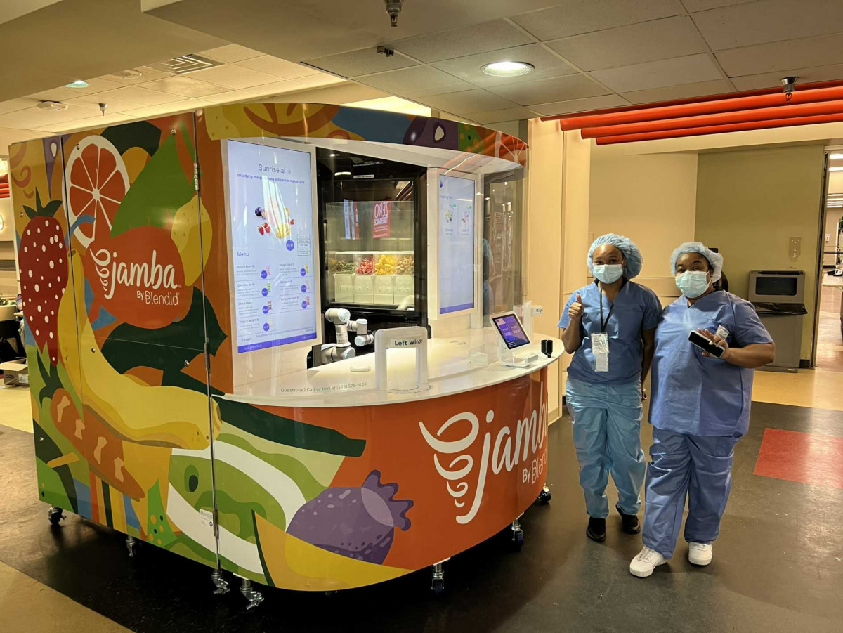 Jamba by Blendid Smoothie Kiosk Installed at Grady Memorial Hospital